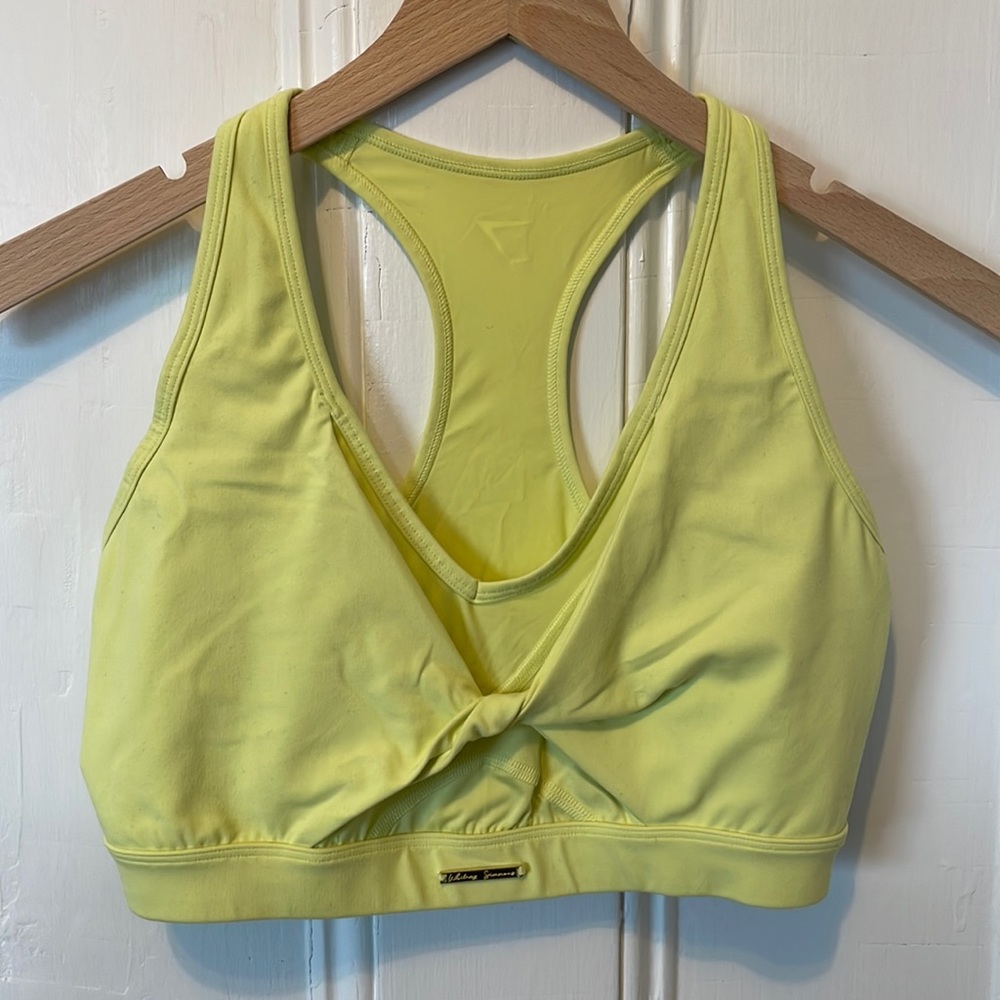 Gymshark x Whitney Simmons Sports Bra in Yellow 🍋💛